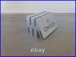 100% Vintage Omega Watch Stand card Plaque RARE