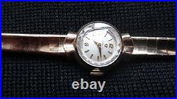 11 Offers Rec'd Omega Rare Vintage Gold Wristwatch Original Omega Gold Strap