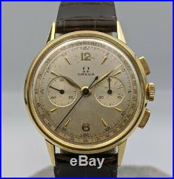 1944 OMEGA Chronograph 18K Rare Vintage Watch