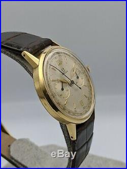 1944 OMEGA Chronograph 18K Rare Vintage Watch