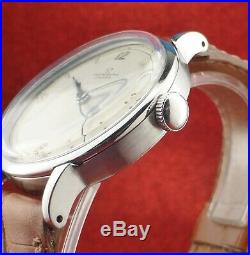 1945 Omega Chronometre 30t2scrg, Ref # 2410-2, Steel Case # 299 Rare