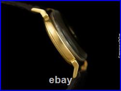 1956 OMEGA SEAMASTER Olympic XVI Mens Vintage 18K Rose Gold Very Rare Dial