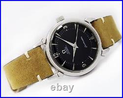1958 Omega Seamaster Automatic Rare Hooded Shaped Lugs Vintage Watch 1958 Omega Seamaster Automatic Rare Hooded Shaped Lugs Vintage Watch