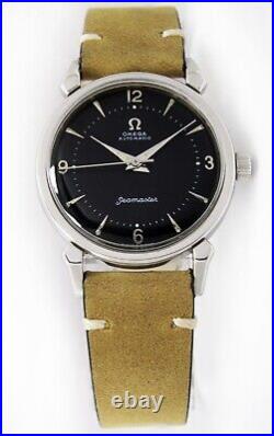 1958 Omega Seamaster Automatic Rare Hooded Shaped Lugs Vintage Watch 1958 Omega Seamaster Automatic Rare Hooded Shaped Lugs Vintage Watch