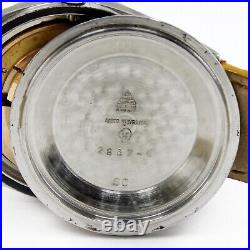 1958s Omega Seamaster Over Size Rare 38mm Jumbo Mens Vintage Steel Watch 2867-4