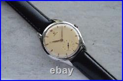 1959 Omega Small Seconds Oversized 39mm Mechanical Rare Leather Watch 510 Rare 1959 Omega Small Seconds Oversized 39mm Mechanical Rare Leather Watch 510 Rare