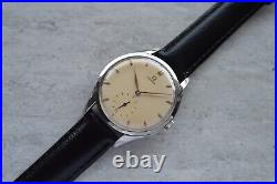 1959 Omega Small Seconds Oversized 39mm Mechanical Rare Leather Watch 510 Rare 1959 Omega Small Seconds Oversized 39mm Mechanical Rare Leather Watch 510 Rare