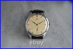 1959 Omega Small Seconds Oversized 39mm Mechanical Rare Leather Watch 510 Rare 1959 Omega Small Seconds Oversized 39mm Mechanical Rare Leather Watch 510 Rare