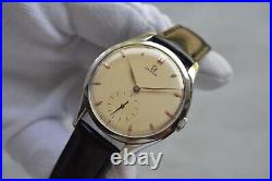 1959 Omega Small Seconds Oversized 39mm Mechanical Rare Leather Watch 510 Rare 1959 Omega Small Seconds Oversized 39mm Mechanical Rare Leather Watch 510 Rare