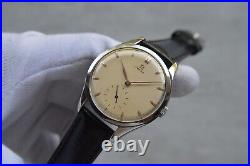 1959 Omega Small Seconds Oversized 39mm Mechanical Rare Leather Watch 510 Rare 1959 Omega Small Seconds Oversized 39mm Mechanical Rare Leather Watch 510 Rare