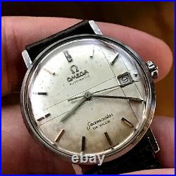 1960's Vintage OMEGA Seamaster DE VILLE Rare Dial SS 34mm Automatic Mens Watch