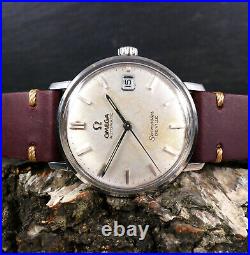 1965 Rare MESH Dial OMEGA SEAMASTER DEVILLE 562 AUTOMATIC 34mm Vintage Watch