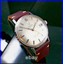 1965 Rare MESH Dial OMEGA SEAMASTER DEVILLE 562 AUTOMATIC 34mm Vintage Watch