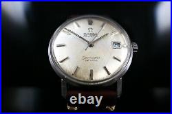 1965 Rare MESH Dial OMEGA SEAMASTER DEVILLE 562 AUTOMATIC 34mm Vintage Watch