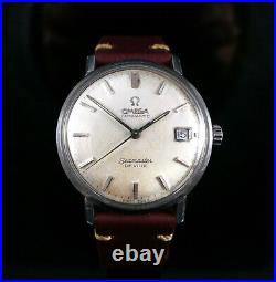 1965 Rare MESH Dial OMEGA SEAMASTER DEVILLE 562 AUTOMATIC 34mm Vintage Watch