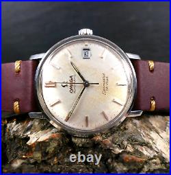 1965 Rare MESH Dial OMEGA SEAMASTER DEVILLE 562 AUTOMATIC 34mm Vintage Watch