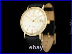 1967 Omega Seamaster Vintage Mens Cal. 560 14K Gold Filled Watch Rare Only 300