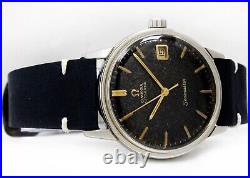 1969s Omega Vintage Seamaster Auto Rare Original Tropical Gilt Patina Watch