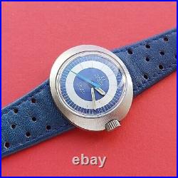 1970s Omega Dynamic Vintage Rare Blue Dial watch Swiss @WatchAdoption