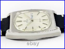 1972 Omega Geneve Automatic Original Self Line Rare Dial Vintage Watch 166.0188