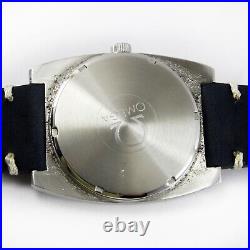 1972 Omega Geneve Automatic Original Self Line Rare Dial Vintage Watch 166.0188