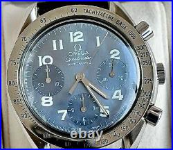 1998 OMEGA Speedmaster Chronograph Vintage Box Papers RARE Luminous Dial Reduced
