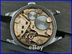40's vintage watch mens OMEGA CK 2383 4 manual wind cal 30T2 RARE 35mm steel