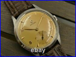 50's vintage watch mens OMEGA hand wind cal. 266 ref. 2750 2 MINT with BOX rare