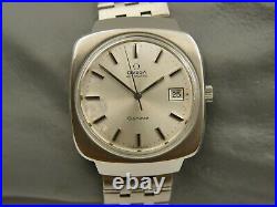 70's vintage watch mens OMEGA geneve ref. 166.0164 Automatic cal. 1012 RARE steel