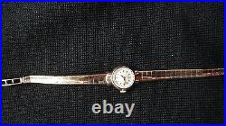 8 Offers Rec'd Omega Rare Vintage Gold Wristwatch Original Omega Gold Strap