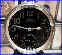 Antique Vintage Rare Omega Rfc / Raf Pilots Ww1 Military Pocket Watch Serviced