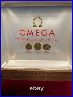 Genuine Rare Vintage Omega Speedmaster Metal Watch Box, Presentation Box