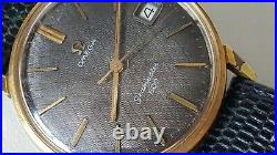 Men's Vintage Gold Plated Manual Winding Cal. 611 Omega Seamaster 600 Rare Dial