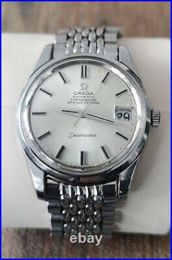 Men's Vintage Wristwatch Rare Omega Seamaster Chronometer S/Steel 1969