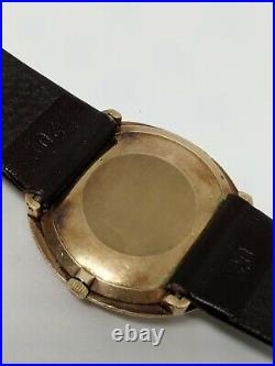 Mens vintage omega wrist watche rare oval shape 1966