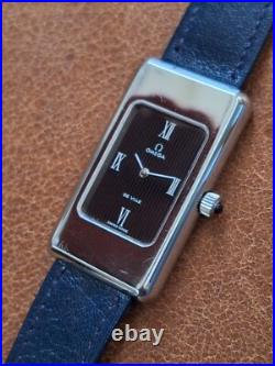 NOS, Rare, Stunning, 70s Vintage OMEGA Tank DEVILLE Manual Wind Unisex Watch