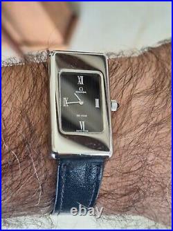 NOS, Rare, Stunning, 70s Vintage OMEGA Tank DEVILLE Manual Wind Unisex Watch