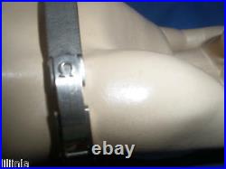 Never Used Rare Heavy Vintage Omega Solid 18k Wg Ladies Watch, Bracelet