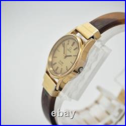 New Battery OMEGA DeVille Tortoiseshell Gold Ladies Vintage Watch Rare