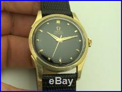 OMEGA BUMPER AUTOMATIC GOLD & STEL 33mm Cal. 351 VINTAGE 1948 VERY RARE WATCH