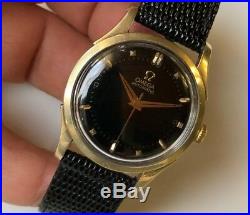 OMEGA BUMPER AUTOMATIC GOLD & STEL 33mm Cal. 351 VINTAGE 1948 VERY RARE WATCH