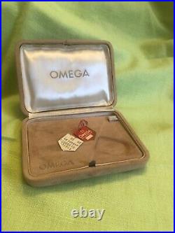 OMEGA CONSTELLATION 60s PIE PAN Box Scatola Uhrenbox + TAG Vintage Watch Rare
