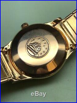 OMEGA CONSTELLATION VINTAGE 18K PINK GOLD REF. 2943 SC With RARE GAY FRERES BAND
