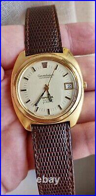 OMEGA Constellation Electronic f300Hz Gold-Plated RARE VINTAGE Collectors'