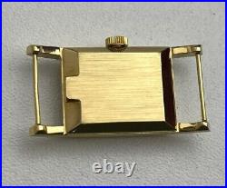 OMEGA DE VILLE 511223 18k YELLOW GOLD MANUAL VERY RARE VINTAGE WATCH FOR LADY