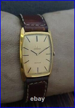 OMEGA DeVille cal. 620 ref. 111.085 GP VINTAGE 60's RARE 17J SWISS WATCH