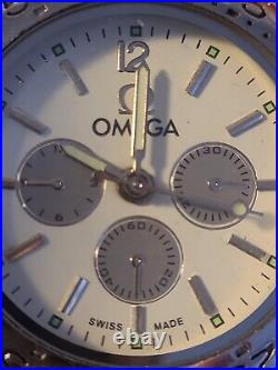 OMEGA De Ville Deville Mens Water Resistant Stainless Watch Rare Design Vintage