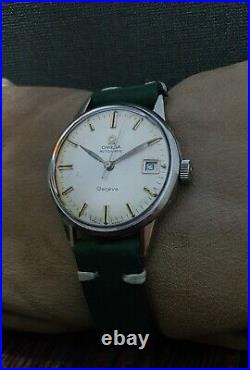 OMEGA GENEVE AUTOMATIC cal. 752 VINTAGE 60's RARE 24J SWISS WATCH