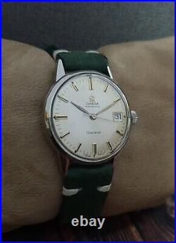 OMEGA GENEVE AUTOMATIC cal. 752 VINTAGE 60's RARE 24J SWISS WATCH