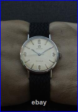 OMEGA GENEVE cal. 601 REF. 131.018 VINTAGE 60's RARE 17J SWISS WATCH